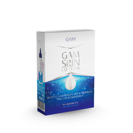 GAM SRIN LOTION 5% 